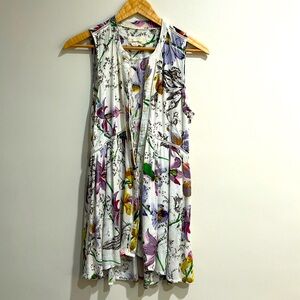 Anthropologie - nia embroidered tunic top - XS